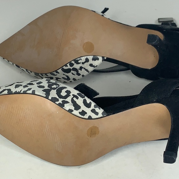 NWOT Sam Edelman heels pointed toe leather  sz 7.5 runs slightly small - Picture 2 of 3